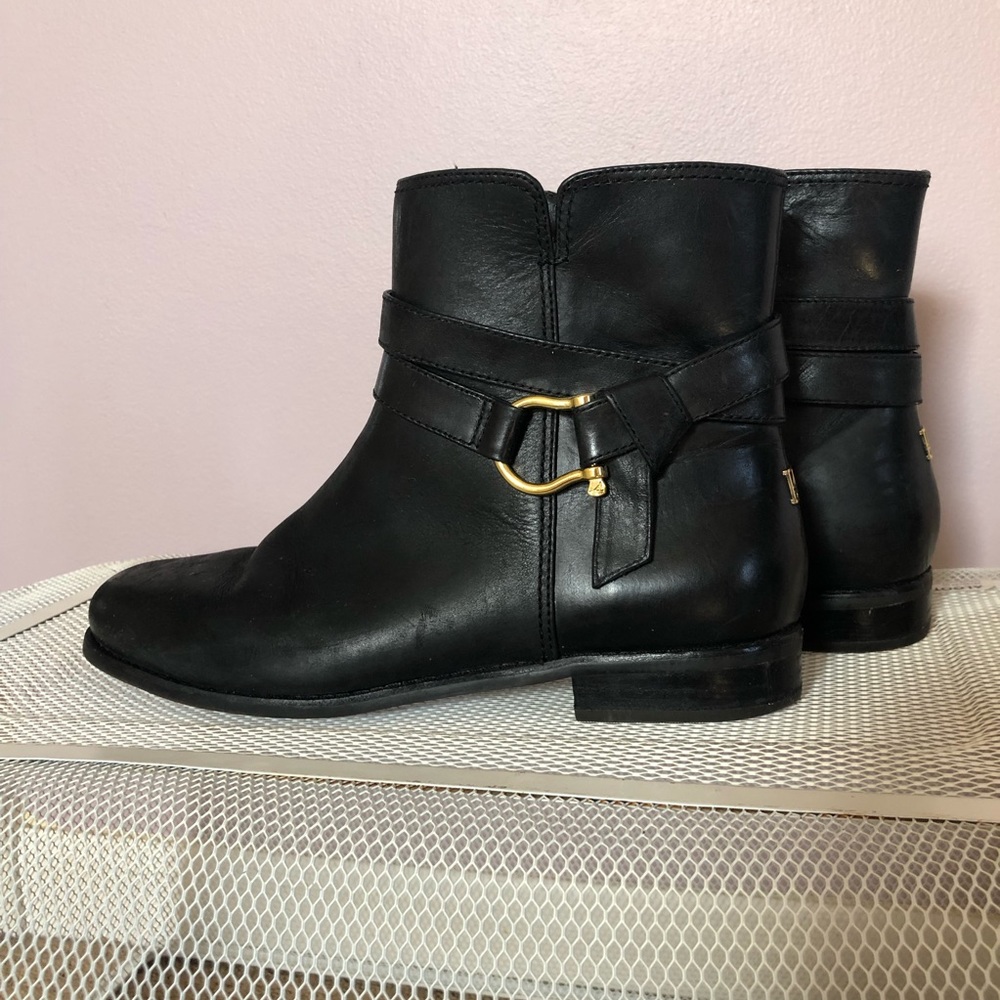 Sperry Black Booties